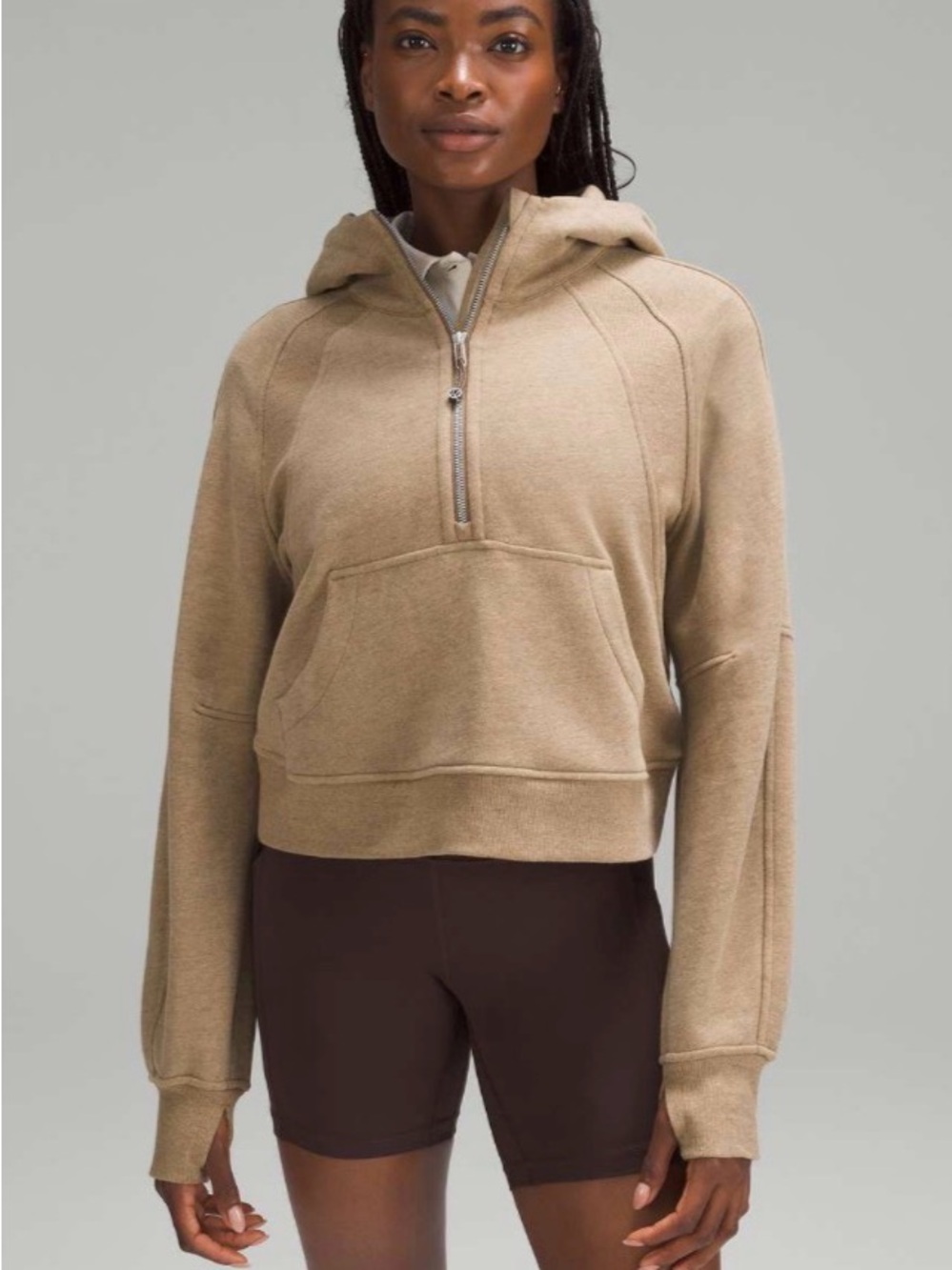Lululemon half zip scuba hoodie